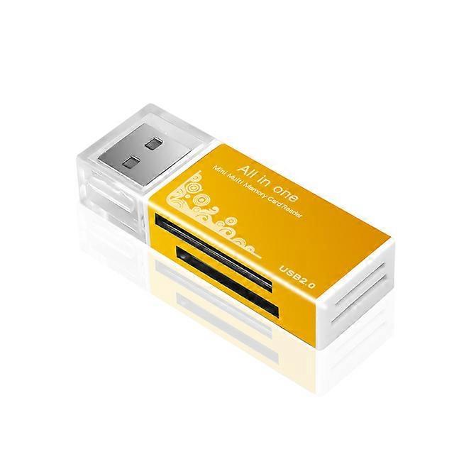 All-in-1 Memory Card Reader USB Adapter for SD/TF/MS/CF V1263-JX-4745