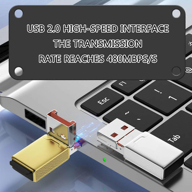 2-in-1 8pin USB Memory Card Reader for Phone/Pad Silver Optional – product detail