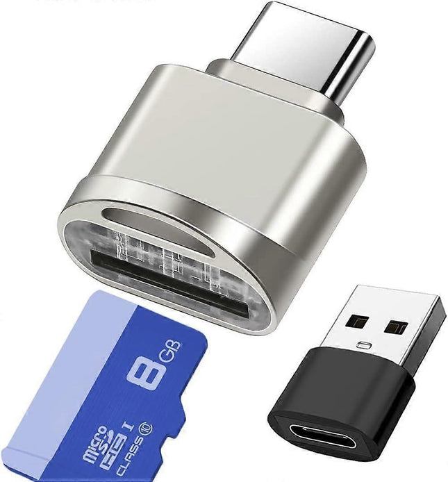 USB C to SD/TF Card Reader Micro SD Memory Card Reader Adapter V1263-JX-4748