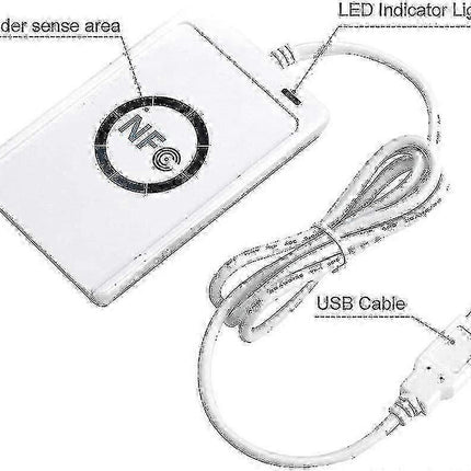 Smart RFID NFC Reader with Acr122u + SDK + 5x Cards, USB Memory Reader
