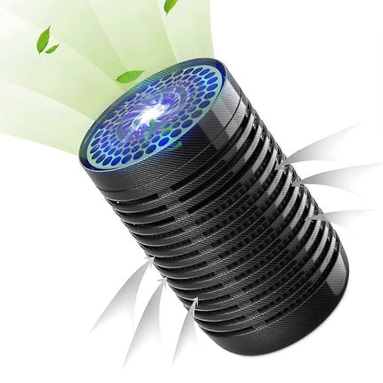 Car Air Purifier for Smoke, Mini Travel Quiet Personal Air Cleaner