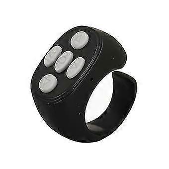 Bluetooth 5.3 Wireless Smart Ring Controller - Black