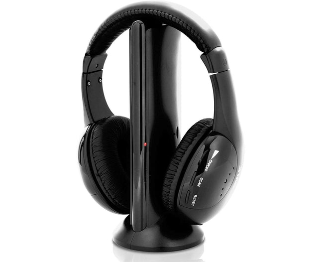 Stereo Wireless Over-Ear Headphones High Fidelity Headset V1263-JX-49