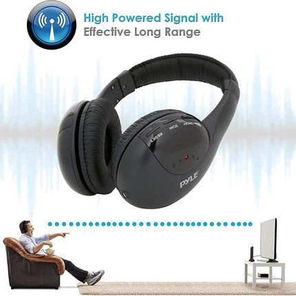 Stereo Wireless Over-Ear Headphones High Fidelity Headset