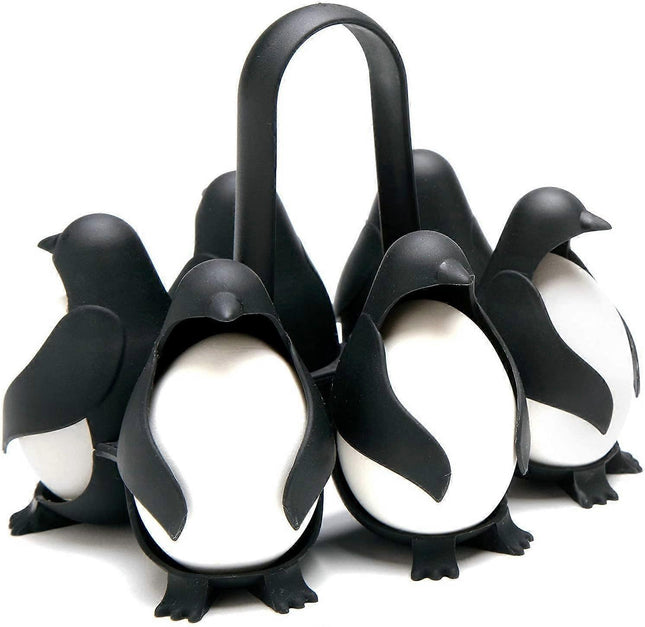 Penguin-Shaped 3-in-1 Boiled Egg Cooker Premium Design V1263-JX-4948