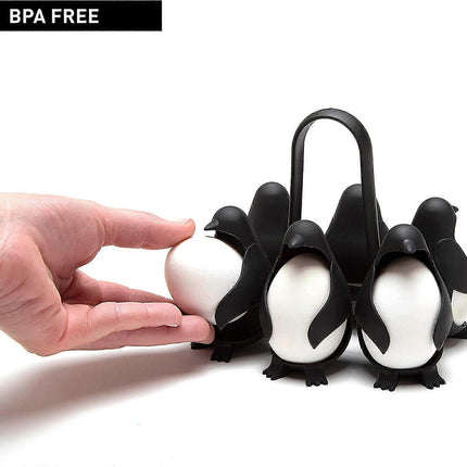 Penguin-Shaped 3-in-1 Boiled Egg Cooker, Premium Design