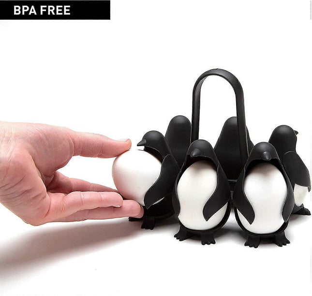 Penguin-Shaped 3-in-1 Boiled Egg Cooker Premium Design – product detail