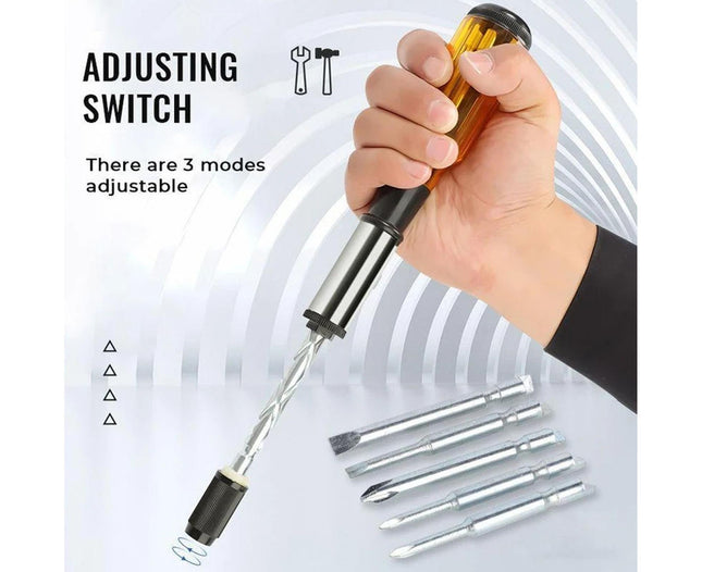 1 Set Screwdrivers Demountable High Precision Metal Hand Pressing Nut Drivers Hand Tools-Yellow – product detail