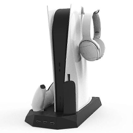 Bracket with Cooling & Dual Controller Charging Station for Gaming Fan Speed
