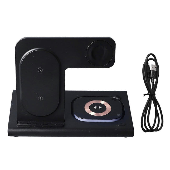 25W 3-in-1 Wireless Charging Station for iPhone Home & Office Black – product detail