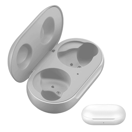 Wireless Bluetooth-compatible Earphone Charging Cradle Charger Box for Samsung Galaxy Buds-White
