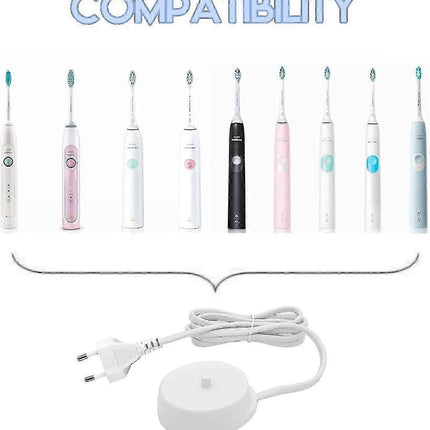 Inductive Charging Station & Power Cable for Electric Toothbrush