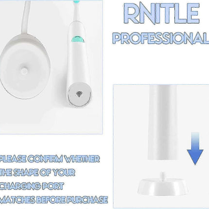Inductive Charging Station & Power Cable for Electric Toothbrush