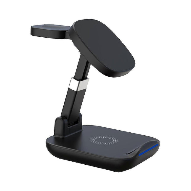 Foldable 3-in-1 Wireless Charging Station 15W Charger V1263-JX-5009