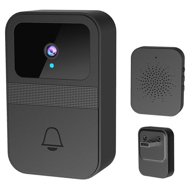 Smart Wireless Video Doorbell Two-Way Audio Rechargeable V1263-JX-5021