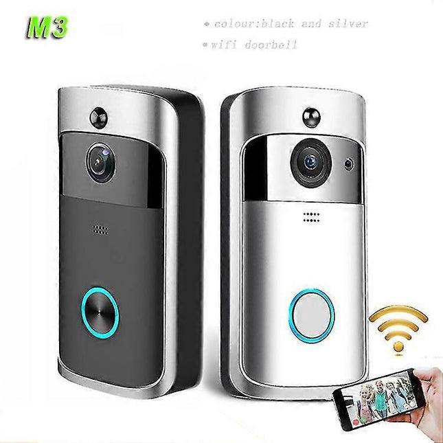 Wireless Video Doorbell Camera with Ringtone Silver – product detail