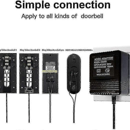Power Adapter for Nest Hello Video Doorbell, Intercom Supply