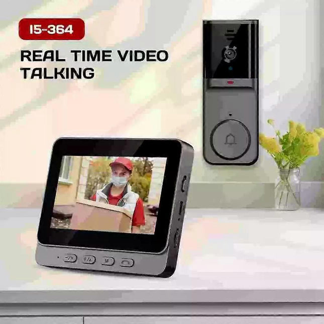 2.4G Wireless Video Doorbell with Smartphone Intercom 256GB – product detail