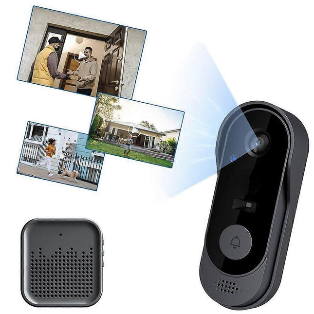 Smart Video Doorbell Rechargeable Wireless Camera Doorbell V1263-JX-5030