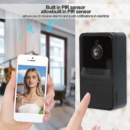 Wireless Doorbell Camera, WiFi Video Doorbell with Two-Way Audio
