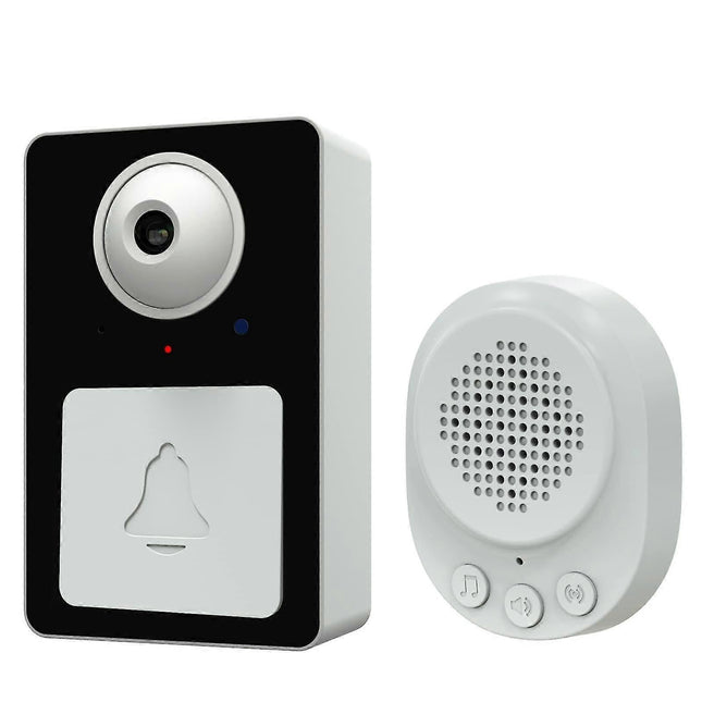 Rechargeable Wireless Video Doorbell Camera Real-Time View Cordless V1263-JX-5048