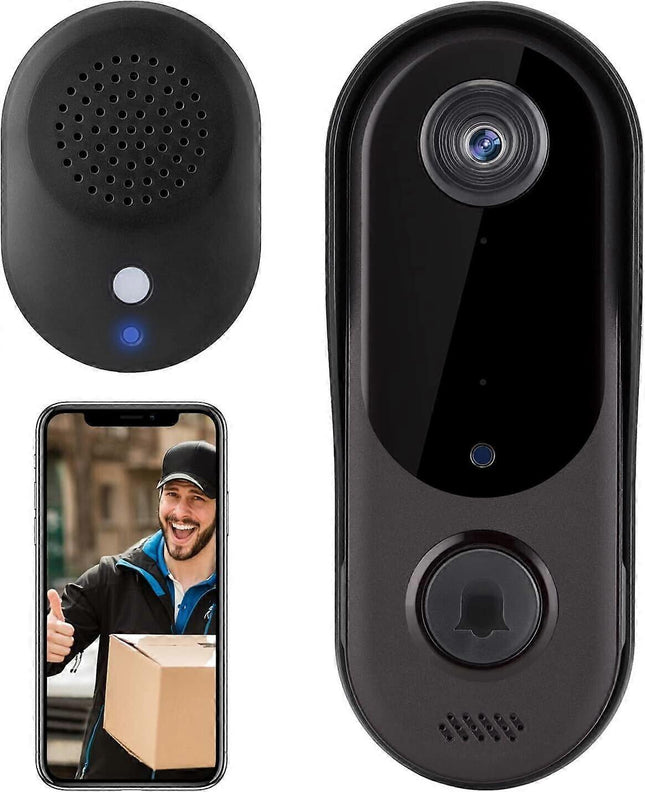 Smart Wireless Video Doorbell WiFi Home Intercom HD Night Vision V1263-JX-5049