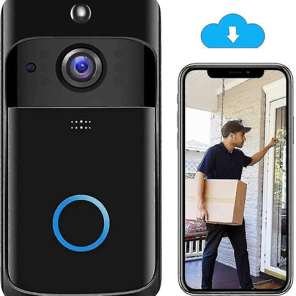 Wireless Video Doorbell Camera, HD WiFi Smart Home Security