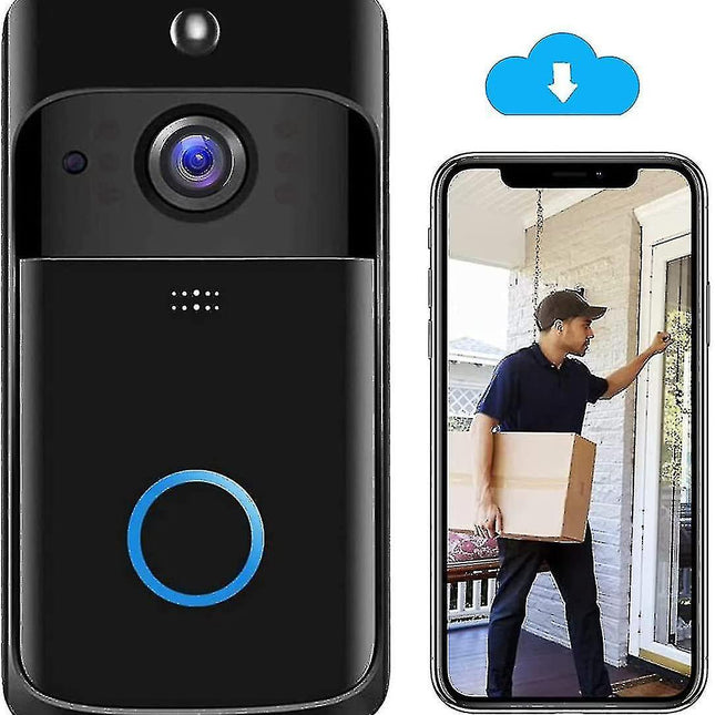 Wireless Video Doorbell Camera, HD WiFi Smart Home Security