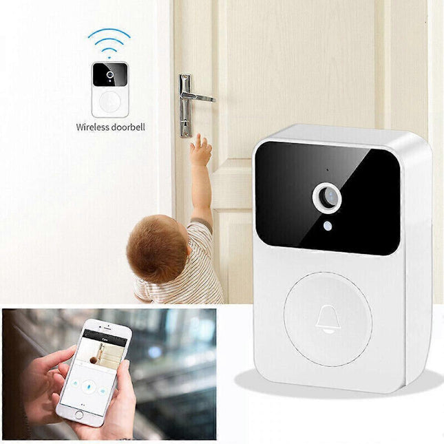 WiFi Smart Video Doorbell Wireless Phone Intercom Security Camera V1263-JX-5057