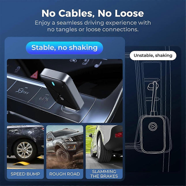 Wireless CarPlay Adapter for iOS Mini Dongle Converts Wired to Wireless CarPlay – product detail