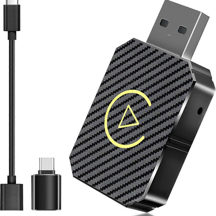 Wireless CarPlay Adapter, Convert Wired CarPlay to Wireless Plug & Play Dongle