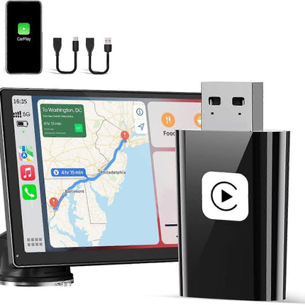 Wireless CarPlay Adapter, Fast & Compact CarPlay Dongle Converter