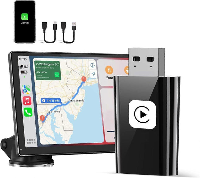 Wireless CarPlay Adapter Fast & Compact CarPlay Dongle Converter V1263-JX-5100