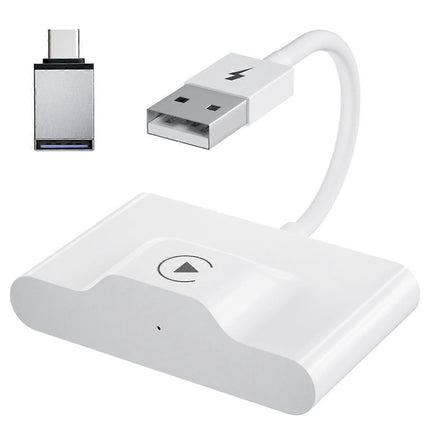 Wireless CarPlay Adapter, Wired to Wireless Dongle with WiFi Online Update
