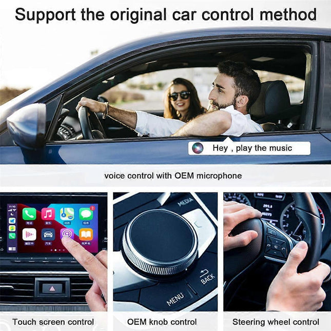 Wireless CarPlay Adapter Wired to Wireless Dongle with WiFi Online Update – product detail