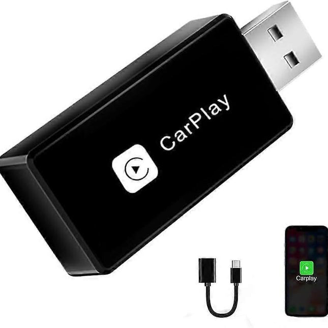 Wireless CarPlay Adapter, Converts Wired to Wireless for iPhone
