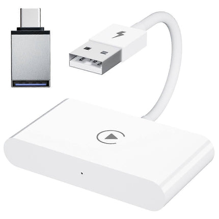 CarPlay Wireless Adapter, Wired to Wireless Dongle with WiFi Online Update