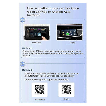 CarPlay Adapter for Android, Wired to Wireless AI Box