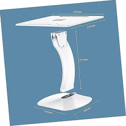 Laptop Cooling Stand, White PC Computer Stand