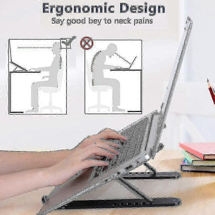 Portable Laptop Stand for Desk, Foldable Holder
