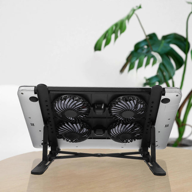 Laptop Cooling Pad with Fan Portable Desk Stand – product detail