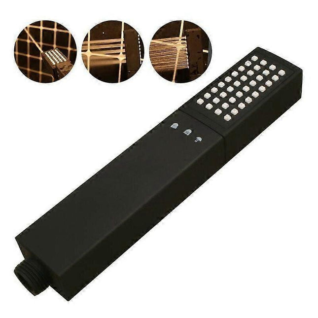 3 Modes High Pressure Shower Head with Hose Black V1263-JX-5180