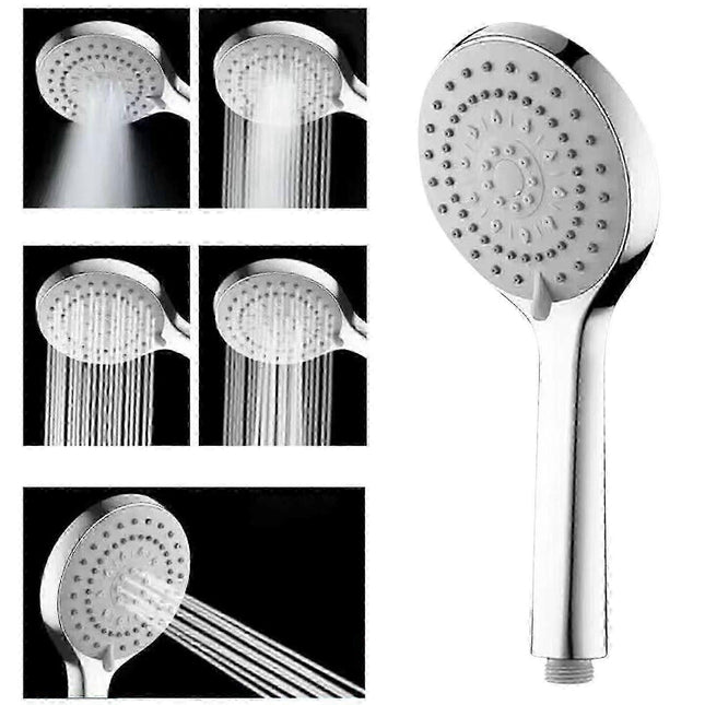 Pressurized Shower Head Set Handheld Bathroom Sprinkler V1263-JX-5185