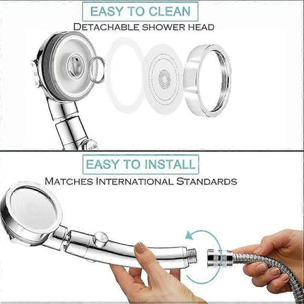 Pressurized Shower Head, Household Water  Compatible