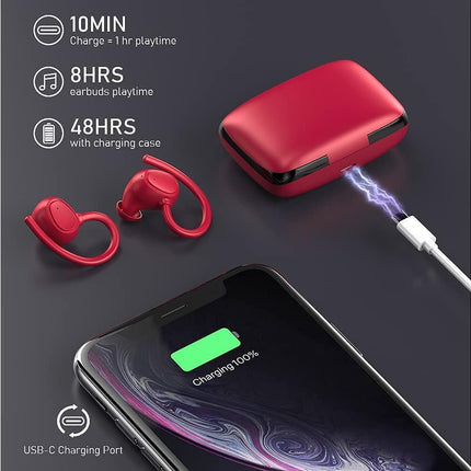 1 pcs Wireless Bluetooth Headphones,Deep Stereo Bass,Built in Mic