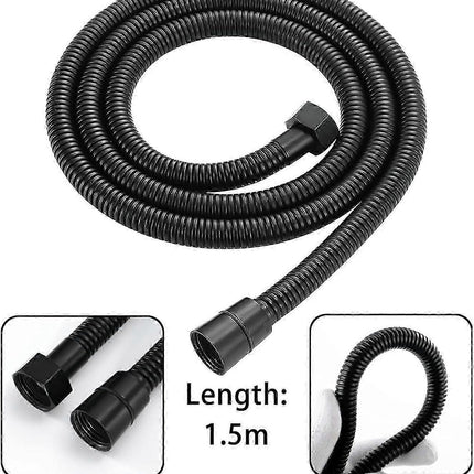 Shower Head with Hose & Holder, ABS Handheld 3 Jet Types