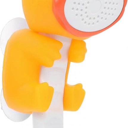 Cartoon Handheld Shower Head, White Animal Bath Spray for Babies
