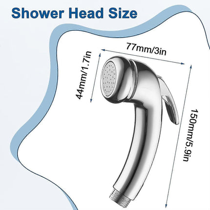 High Pressure Handheld Trigger Shower Nozzle