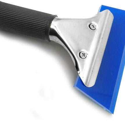 Rubber Mini Car Squeegee, Shower & Ice Scraper Water Blade for Window Tinting