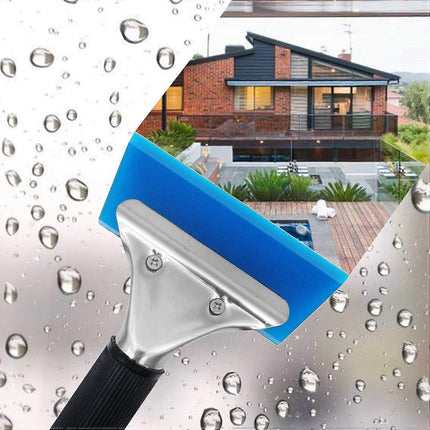 Rubber Mini Car Squeegee, Shower & Ice Scraper Water Blade for Window Tinting